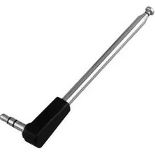 Ayrex 90 Derece Teleskopik 3.5mm Jack Anten