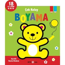 Çok Kolay Boyama Ayıcıklı Resim Kitabım
