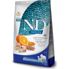 N&D Nd Ocean M.Balığı Adult Med&Maxi Az Tahıllı Köpek Maması - 12 Kg