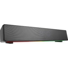Ayrex Mikado MD-SBT27 Siyah 10W 2400MAH Şarjlı Bluetooth,rgb Aydınlatma,alarm, Saat Clock, Tf Card