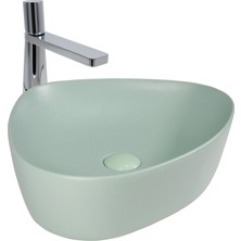 Paluci Doğa Multi Matt Light Green Çanak Lavabo