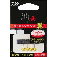 Daiwa Gekkabijin Rei Gold Ss Jig Head #12 No 4 Adet 0.9 gr