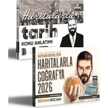 Ayrex 2026 Kpss Ags Haritalarla Tarih ve Coğrafya Konu Anlatımı Seti Benim Hocam Yayınları 9921