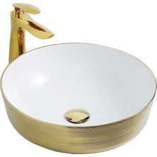 Paluci Twist Gold Lavabo