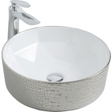 Paluci Melissa Leopar Silver Lavabo