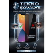 Tekno Şövalye iPhone 17 Pro Max & 16 Pro Max Uyumlu Hayalet Tam Kaplayan Antistatik 'pro 9h' Kırılmaz Cam