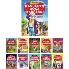 Nasrettin Hoca Fıkraları(10 Kitap+Soru Kitapçığı)