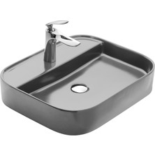 Paluci  Anka Dark Gray Çanak Lavabo
