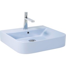 Paluci Mia Matt Baby Blue Çanak Lavabo