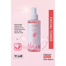 W-LAB Cosmetics Nurten Yüz Toniği 150 ml Salisilik Asitli Arındırıcı Etki Tüm Cilt Tipleri için