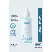W-LAB Cosmetics Glikolik Asit Tonik 150 ml – Gözenek Sıkılaştırıcı, Sebum Dengeleyici, Tüm Cilt Tipleri İçin Arındırıcı ve Nemlendirici