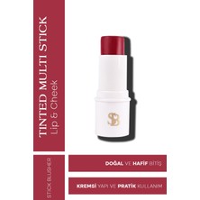 Selin Beauty Tinted Multi Stick Allık 6 gr Kremsi Yapı ile Parıltılı Renk Sunar