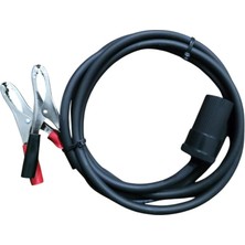 Ayrex Aküden Bağlantılı Araç Çakmaklık Uzatma Kablosu Akü Maşalı 12-24 Volt 16 Amper 2 X1,