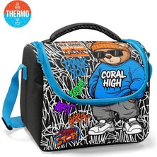 Coral High Grafiti Ayıcık Desenli Thermo Beslenme Çantası 37150