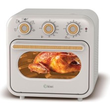 Ayrex 360° Derece Dönüş Sistemli 16 Lt Geniş Kapasiteli Zamanlayıcılı Yağsız Retro Fritöz