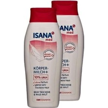 Ayrex Isana Vücut Sütü%10 Üre Içerikli Çok Hassas Cilt 250 ml 2 Adet