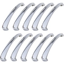 Ayrex 10 Adet Motif Mobilya Mutfak Dolabı Çekmece Dolap Kapak Kulpları Kulbu Krom 96 mm 9.6 cm Me