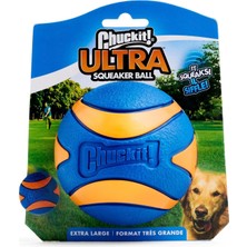 Ayrex Chuckit! Ultra Squeaker Sesli Oyun Topu (Xl) - Köpekler Için Dayanıklı, Yüksek Zıplama