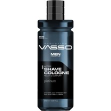 Ayrex Vasso Profesyonel Tıraş Kolonyası / Gün Boyu Etkili Odunsu Kokulu / After Shave Cologne Pl