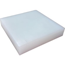 Ayrex Srtfootcare Kesim Takozu Pres Takozu 2X10X10 Beyaz 1 Adet Deri El Aleti, Deri Zımbalama Matı