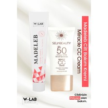 W-LAB Cosmetics Madeleb Krem ve CC Krem Seti Kuru Ciltler İçin 2 Adet Etkili Cilt Bakım Ürünü