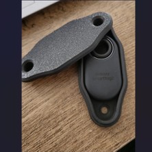 Ayrex Mizaku Bisiklet Suluk Arkasına Takılan Tutucu Smart Tag 2 Smarttag2 ile Uyumlu Kılıf - (Si