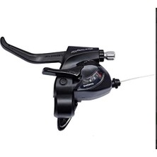 Ayrex Shimano ST-TX800 3lü Sol Vites-Fren Kolu Siyah