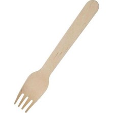 Ayrex Ekolojik Tahta Çatal 16 cm - 100 Adet