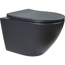 Paluci Fiorella Matt Dark Gray Klozet