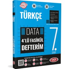 Data Yayınları 7.sınıf Türkçe Defterim