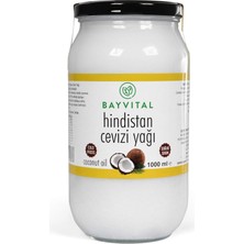 Ayrex Bayvital Soğuk Sıkım Hindistan Cevizi Yağı 1000 ml