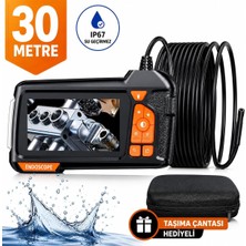 Ayrex 30 Metre Endoskop Yılan Kamera 1080P Hd