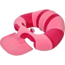 Ayrex Bebek Destek Oturma Minderi - Pembe Pudra