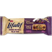 Ayrex Eti Lifalif Kırmızı Meyveli Yulaf Bar 35 G x 16 Adet