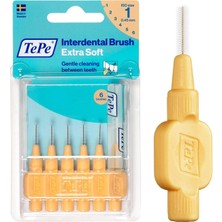 Ayrex Tepe Blister X-Soft 0.45 mm - Turuncu Diş Arayüz Fırçası (1x 6 Adet)