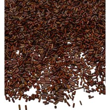 Ayrex Serhat Aksesuar ve El Işçilik 6 mm Bambu Kesme Kahve Rengi Ahşap Boncuk 50 gr