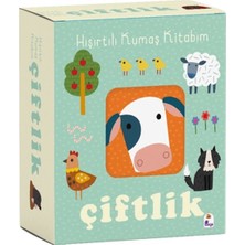 İndigo Çocuk Hışırtılı Kumaş Kitabım - Çiftlik