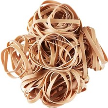 Ayrex Kalın Ambalaj Lastiği 250 gr 125 Li 1 PAKET%100 Kauçuk 64X6MM Geniş Büyük Paket Lastik K