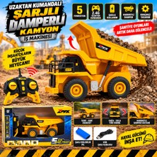 Trust Store Uzaktan Kumandalı Şarjlı Damperli Kamyon 5 Fonksiyonlu 2.4g Iş Makinesi Oyuncak