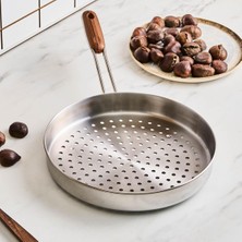 Ayrex Mutfaksever Çelik Kestane Tavası 26 cm