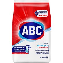 Ayrex Abc Deterjan Matik Beyazlar & Renkliler 6 kg