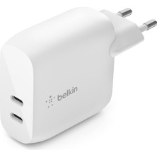 Ayrex Belkin Çift 20W Usb-C Pd Duvar Şarj Cihazı 40W