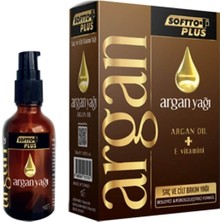 Softto Plus Argan Yağı 50 ml Besleyici Saç Bakımı İçin Hafif Formül ile Parlaklık Sağlar