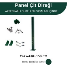 Ayrex Profil Direk 150 cm - Çim Çit Direği Panel Çit Direği