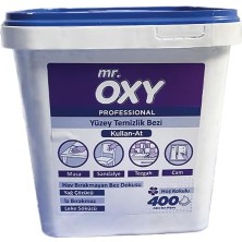 Ayrex Mr. Oxy Profesyonel Yüzey Temizlik Mendili 400'LÜ