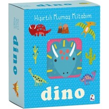 İndigo Çocuk Hışırtılı Kumaş Kitabım - Dino