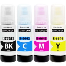 Ayrex Supply Guy Mürekkep Epson 664 ile Uyumlu Ecotank Et 14000 2550 2650 4500 L100 L110 L1300 L200
