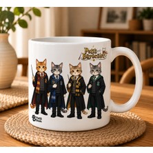Patili Baskı Patili Büyücüler PBB001 – Harry Potter Tasarımlı 330 ml Porselen Kupa