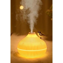 Ayrex Mini Hava Nemlendirici Buhar Makinesi LED Işık Tasarımlı Difüzör Gece Lambası Humidifie