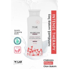 W-LAB Cosmetics Madeleb Keratin Şampuan 250 ml Güçlendirici Etki ile Tüm Saçlar İçin Bakım